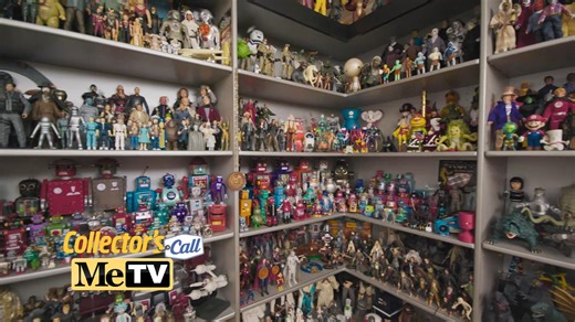 9K views · 77 reactions | Watch Collector's Call today at 6:30P | 5:30C to see a collection dedicated to vintage toys, action figures and more! With everything from a life-sized replica robot from Buck Rogers to rare Galaxy Quest memorabilia; Get ready for a brand-new episode! | MeTV | Facebook