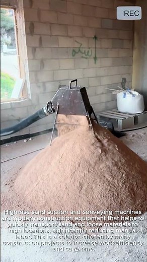 Sand vacuum transport machine fast powerful
