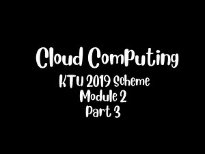 Cloud Computing KTU 2019 Scheme | Xen, VMware |