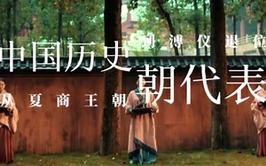 【中国历史朝代表】五分钟从夏商王朝到溥仪退位‖朝代大事记‖〔影视版〕