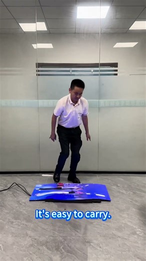 Indoor GOB Roll-up Display – easy to setup, stunning display in minutes.