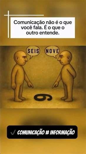 Comunicação não é o que você fala. É o que o outro entende #saudemental #bemestar