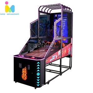 [Hot Item] Ama Amusement Coin Operated 55 Inch Arcade Video Game Machine Basketball Machine