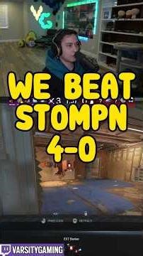 BEATING STOMPN 4-0 IN A SIEGE TOURNEY #shorts