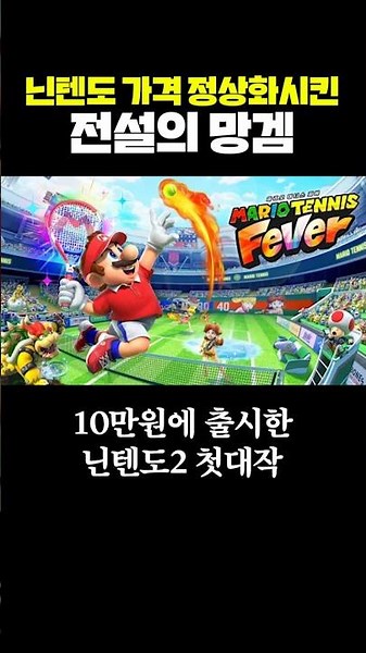 닌텐도 가격 정상화시킨 전설의 망겜