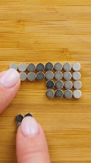 🤤 #satisfyingvideo #magnet #scienceathome