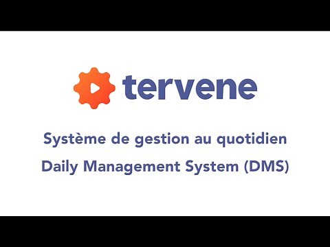 Système de gestion quotidienne (DMS) - Tervene