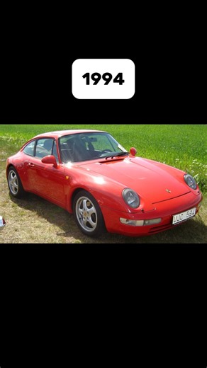 Evolution of Porsche 911