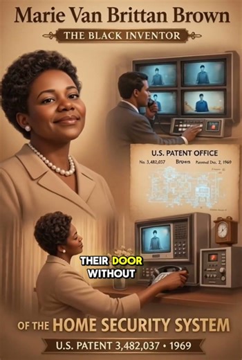 A Black woman invented the first home security system #blackinventors