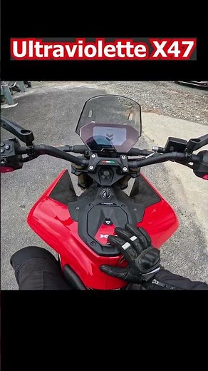 Ultraviolette X47 EV Crossover Ride Experience on track | first ride | park assist