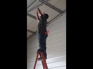 INSTALLING LIGHT'S IN A 30X40 BUILDING