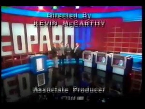 Jeopardy! closing credits, 11/21/95