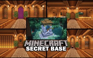 【新手向建筑】在井下建立一个木质秘密基地\u002F世界下载\u002FMinecraft【搬运】