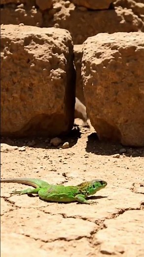 Lizard vs Fly: A Desert Showdown #lizard #reptile #wildlife #nature #animals #shorts