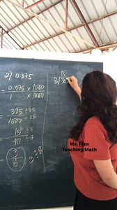 Example no.2: Converting Decimal number to Fraction and vice versa. #msrizateachingmath #mathskills #mathematics #maths #decimals #reelsvideoシ #reelsviralシfb | Ms. Riza Teaching Math