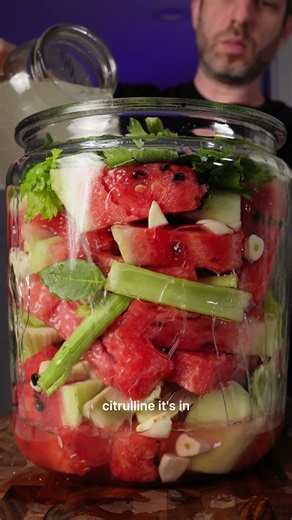 The watermelon part everyone wastes is pure medicine #health #fermented #citrulline