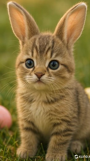 Easter Kitten Or Bunny #animals #foryoupage #foryou #funimate #fyp #funny #cat #kitten #cutecats #kittens #cute #AI #cats #fun #catsofinstagram #animation #easter #bunny | Funny Cats Ai Animations