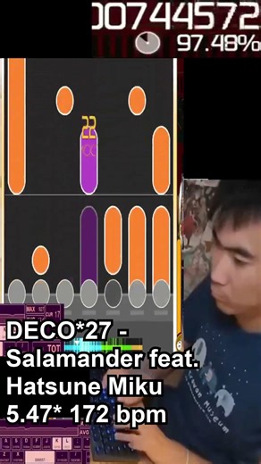 Deco 27 salamander #deco27 #osumania #osu #osugame #osumania7k #rhythmgame #rhythmgames #videogaming