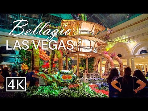[4K] Bellagio - Las Vegas Casino - Walking Tour