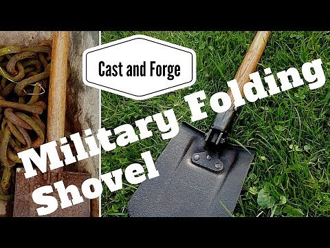 Restoring an Military Folding Shovel [DIY] [Restoration]