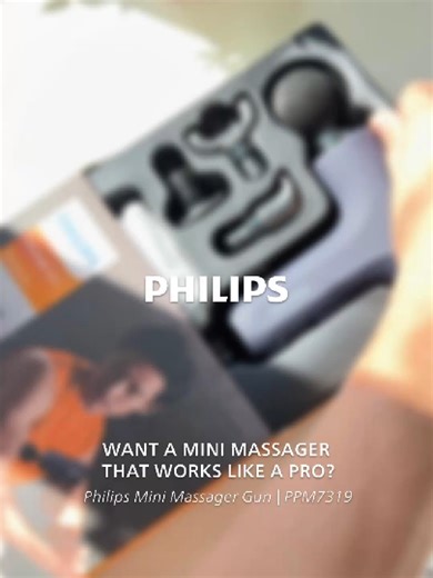 Stress overload? Muscle stiff na naman? 😟🔥 This compact Philips massager gives pro-level relief anytime, anywhere. Don’t suffer—grab yours now! 💙🛒 #philipsmassager #philipsmassageph #electricmassager #massagerreadywithphilips #GiftIdeas #massagegun #philipsmassagegun #musclerecovery #fascialgun