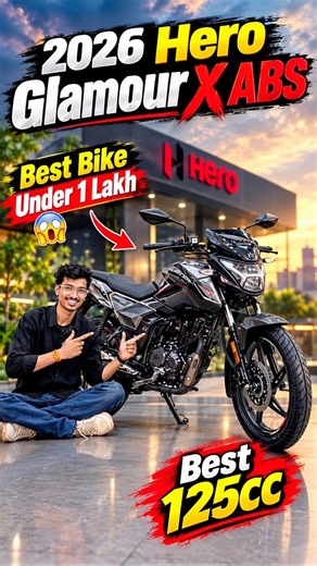 2026 Hero Glamour X ABS | Best Bike Under ₹1 Lakh? | 125cc Bike Price, Features, Mileage & Review