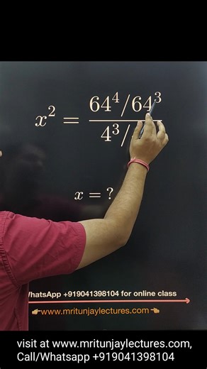 15K views · 106 reactions | How can Solve Surds and Indices based problems #maths #basics #fundamentals #math #fbreelsvideo #sharingiscaring #review #satmath #satexam #SATPrep #mathtutorial #LETEXAM #civilservice #exams #reviewer #algebratutor #mathreview #boardexams #college #AdmissionTest #circle #olympiedmath #mathchampions #mritunjaylectures #sscje #class9th #triangles #angle #bankexams | Mritunjay Lectures | Facebook