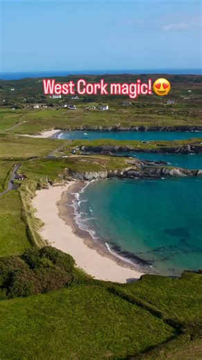 31K views · 1.7K reactions | From colorful villages to wild Atlantic views, West Cork is pure Ireland at its finest. Highly recommend exploring this gem – you’ll never want to leave! ❤️懶 .  @tariq.muddybootstravel ☘️ #corkdaily #reelsoftheday #cork #westcork #ireland #purecork | Cork Daily | Facebook