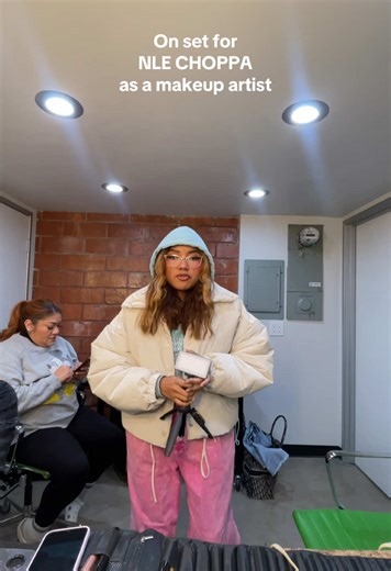 Behind the Scenes with NLE Choppa: A Makeup Artist Vlog