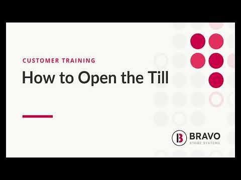 Customer Training: How to Open the Till