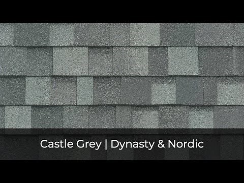 IKO Roof Shingle Colors – Castle Grey | Performance | Dynasty and Nordic