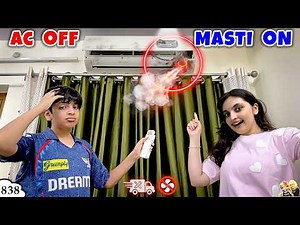 AC OFF MASTI ON | Ep 838 | Summer Life Comedy Family Vlog | Aayu and Pihu Show