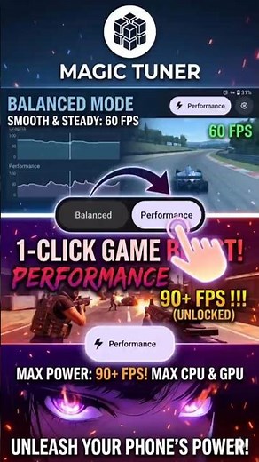 Magic Tuner – Boost Gaming Performance (Root / Non-Root)⚡