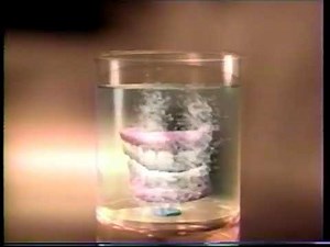 Efferdent Plus ad, 2001