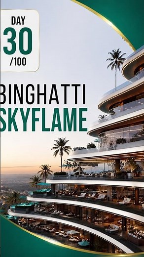 Day 30/100 | Binghatti Skyflame | Dubai Property from AED 585K