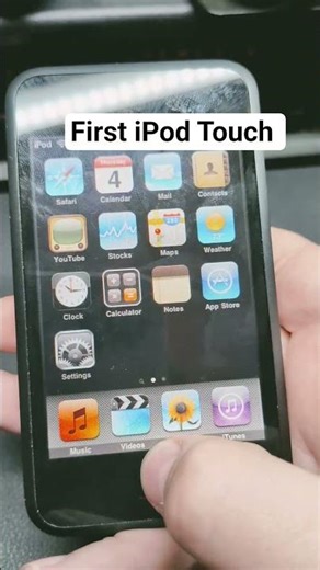 First iPod Touch #shorts #ipodtouch #apple
