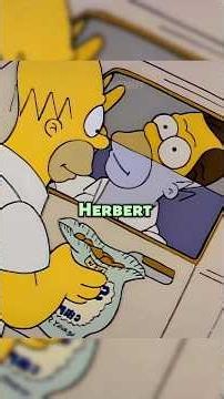 Homer Reunites With His Brother.😳 #thesimpsons #simpsons