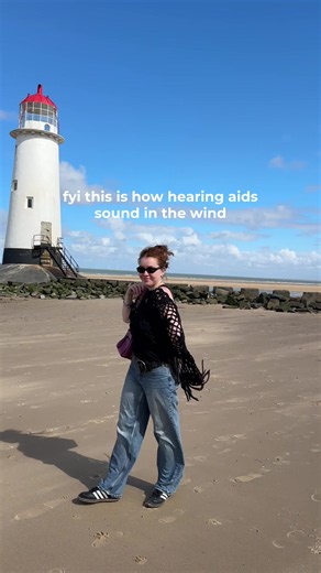 wind is definitely on the list of noises to avoid 🫯 what sounds do you keep away from? #deafgirl #hearingaids #deafawareness #hearingloss #deafrepresentation deafness, accessory, inclusion, deaf representation, humour, invisible disability, listening fatigue
