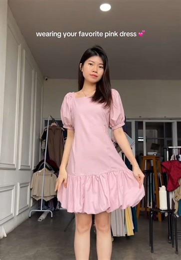 Feeling Confident in a Pink Dress