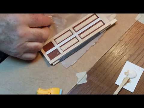 DIY MINIATURE DOLLHOUSE DOORS