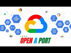 How to open a port in GCP