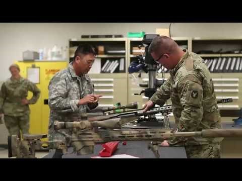 Learn about MOS 91F: Small Arms/Artillery Repairer