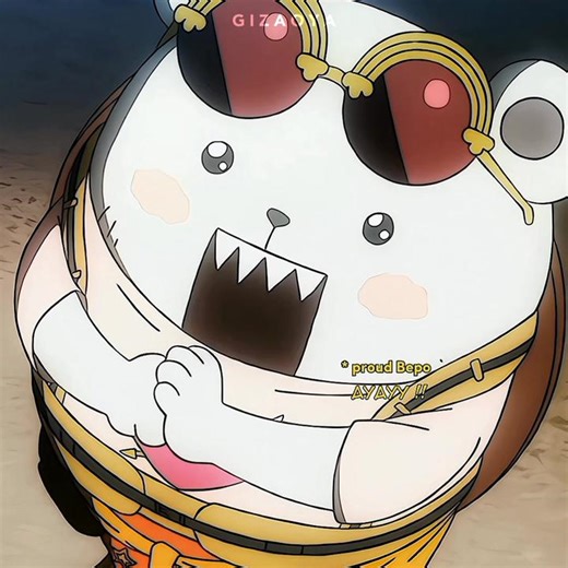 Bepo Chibi Moments in One Piece Film Red