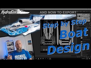 GIMP Tutorial - Painting Hydroplane Hull for HydroSim - Step by Step Walkthrough