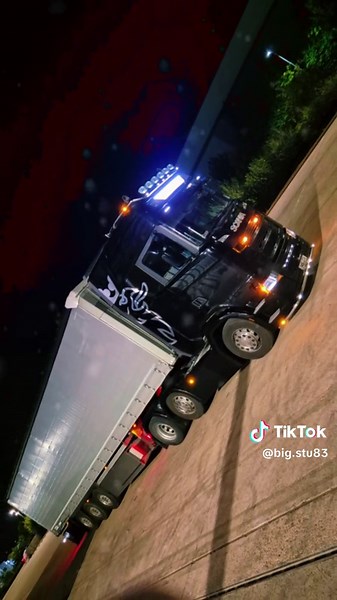 Exploring the Design of a Scania Truck at Night