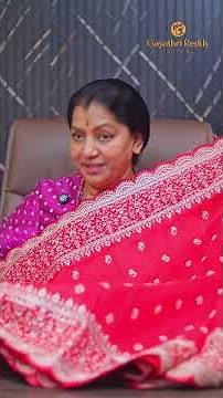 Tussar Pitta Work SAREES | GRS | #GayathriReddy |