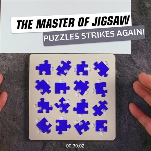 12K views · 174 reactions | The Master Of Jigsaw Puzzles Strikes Again! 里 | Mr.Puzzle | Facebook