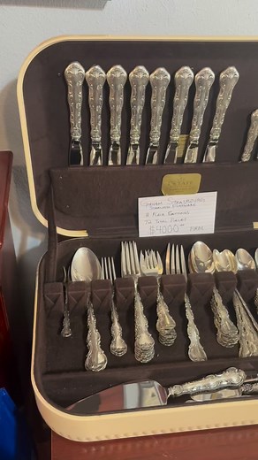 Our jewelry room is full and beautiful! Don’t miss out on this incredible sale. Get here now! #silver #gold #jewelry #estate #coins | Kerr and Kempf Estate Sales,LLC