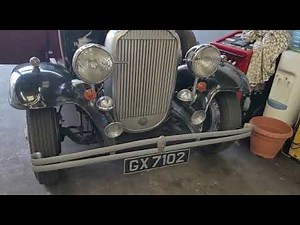 1932 Buick straight Eight engine Running