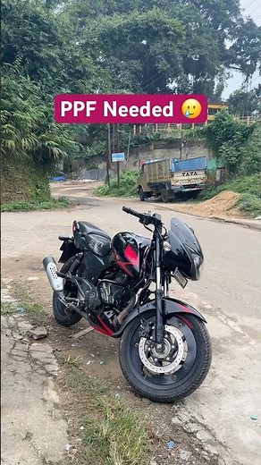 Plastic Protection Film Important on Motorcycle ⚠️